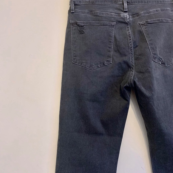 Frame Denim  Le High Straight Raw Stagger Jeans in Noise Size 29 - Picture 5 of 16